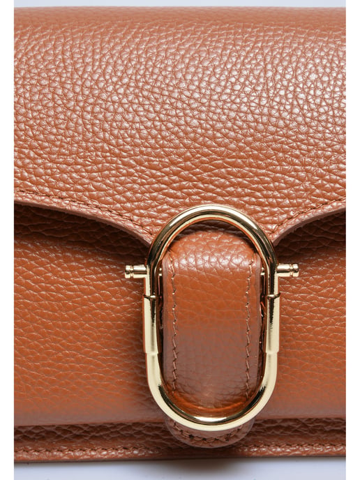 Anna Luchini Brown Bolso de cuero - Image 3