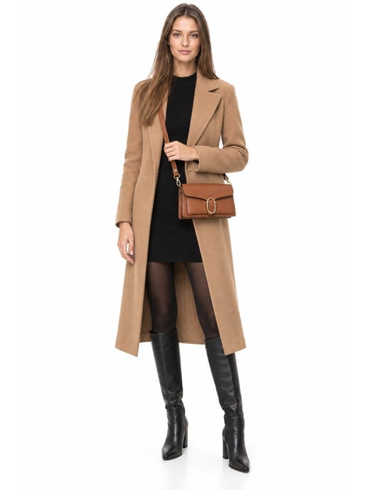 Anna Luchini Brown Bolso de cuero - Image 6