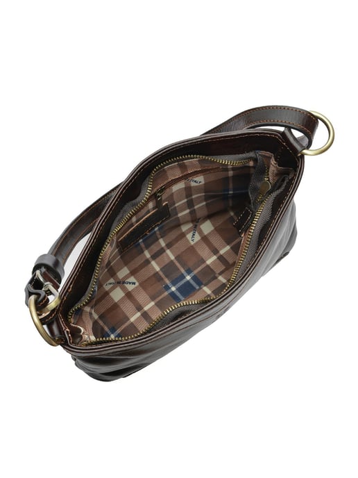 Luisa Vannini Granate Bolso de cuero - Image 4