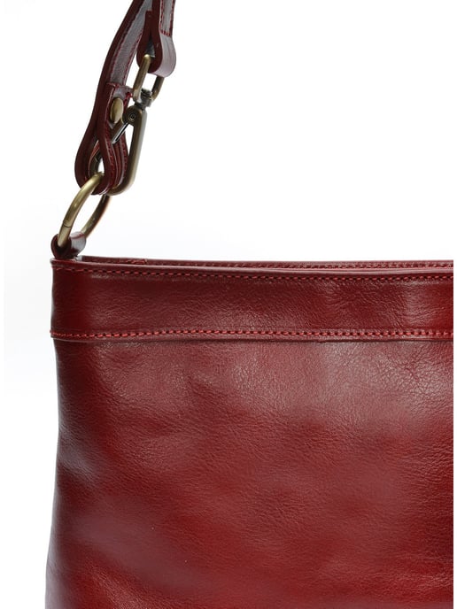 Luisa Vannini Rojo Bolso de cuero - Image 3