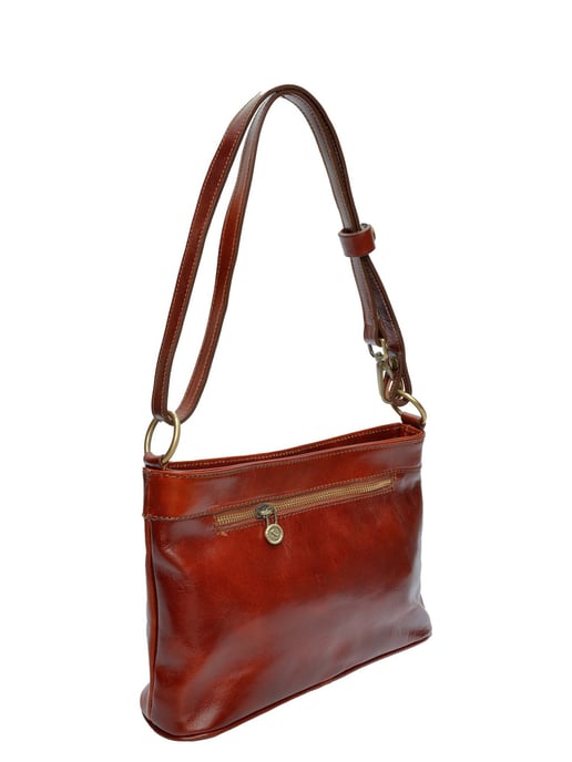 Luisa Vannini Granate Bolso de cuero - Image 2