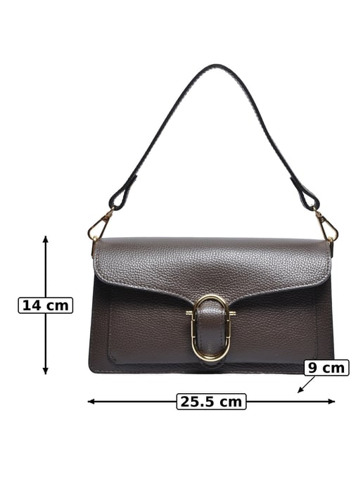 Anna Luchini Granate Bolso de cuero - Image 3