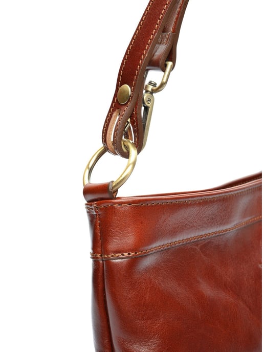 Luisa Vannini Granate Bolso de cuero - Image 3