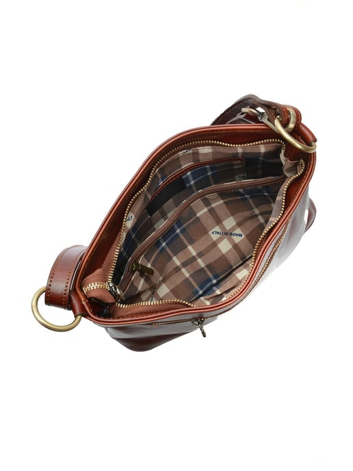 Luisa Vannini Granate Bolso de cuero - Image 4