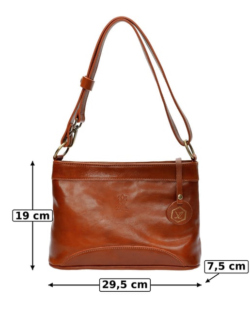 Luisa Vannini Brown Bolso de cuero - Image 6