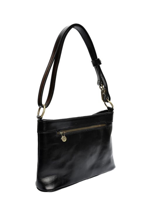 Luisa Vannini Negro Bolso de cuero - Image 2