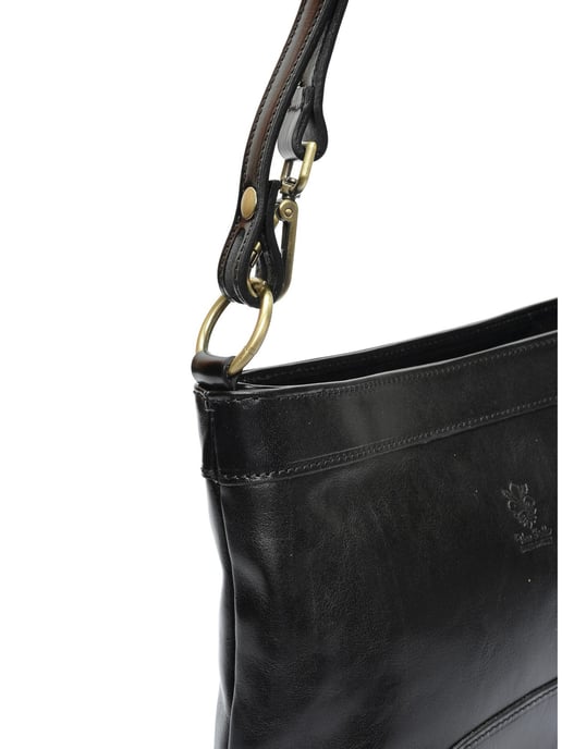 Luisa Vannini Negro Bolso de cuero - Image 3