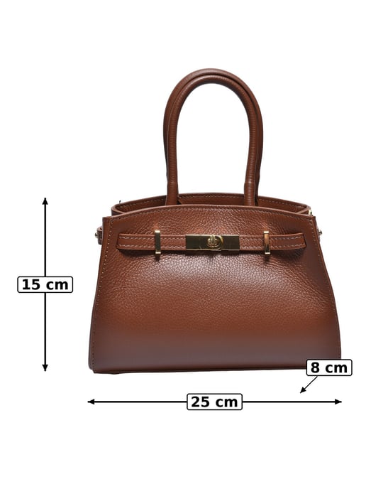 Anna Luchini Granate Bolso de cuero - Image 5