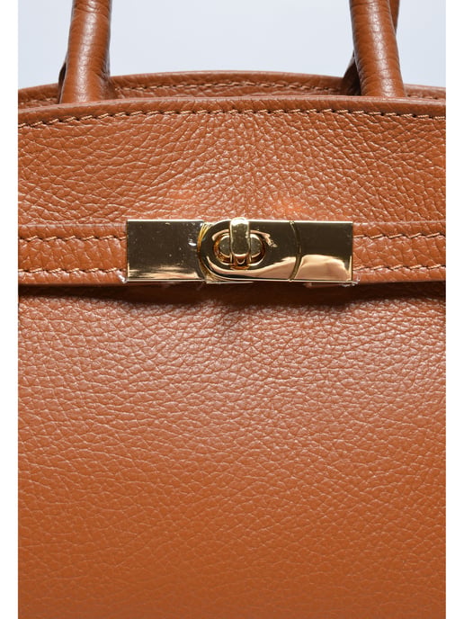 Anna Luchini Brown Bolso de cuero - Image 3