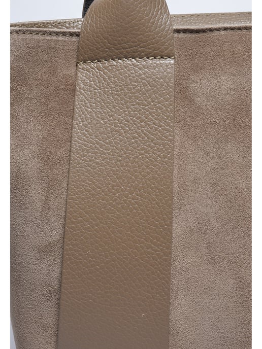 Luisa Vannini Beige Bolso de cuero - Image 3