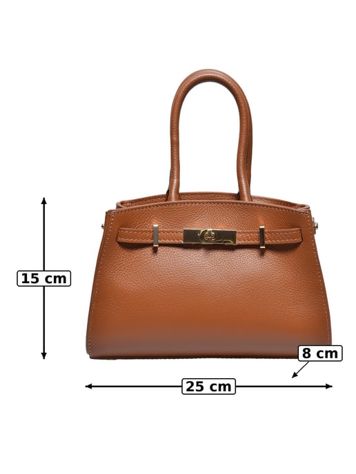 Anna Luchini Brown Bolso de cuero - Image 5