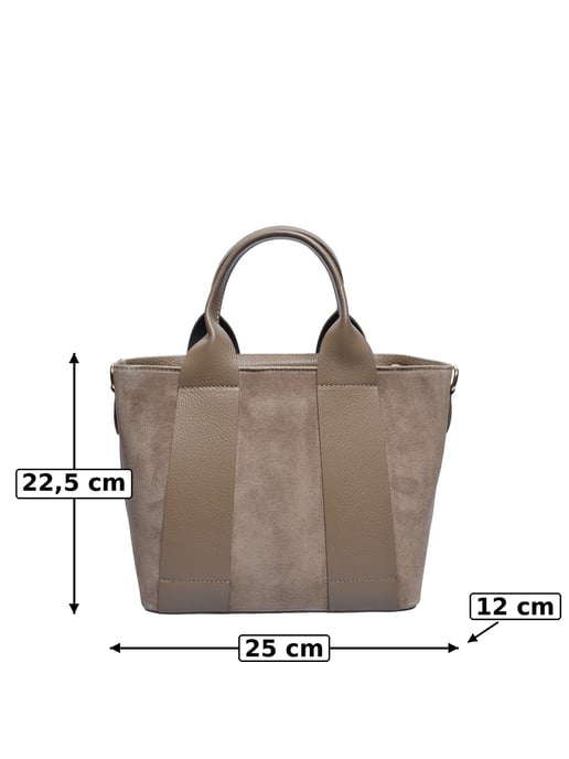 Luisa Vannini Beige Bolso de cuero - Image 5
