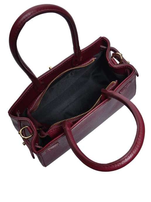 Anna Luchini Vino Bolso de cuero - Image 4