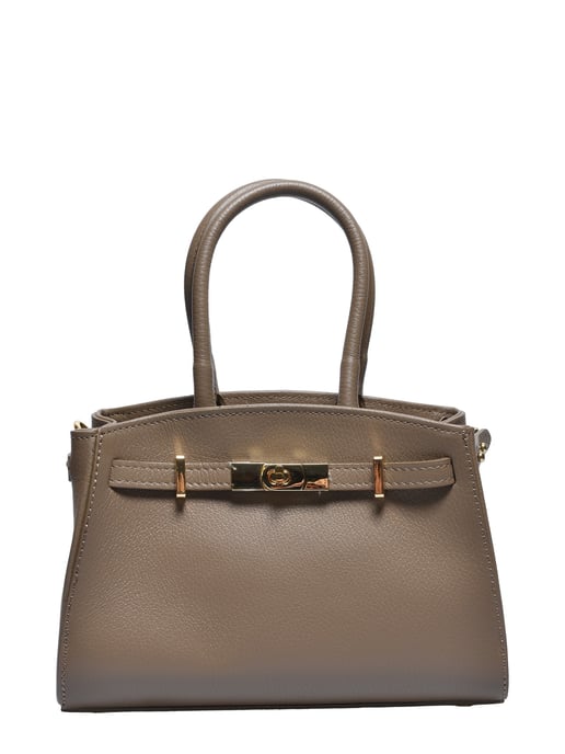 Anna Luchini Beige Bolso de cuero - Image 1
