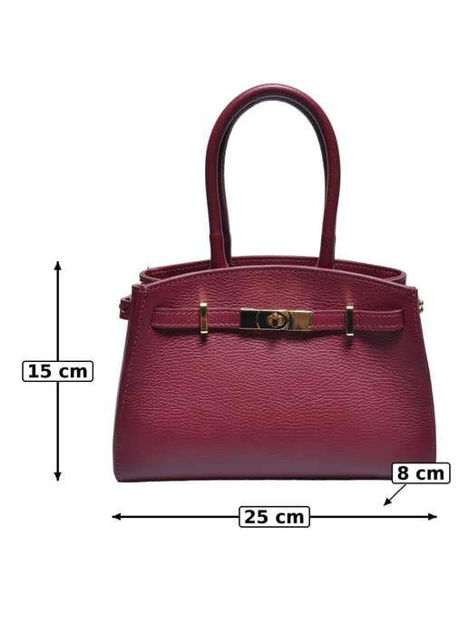 Anna Luchini Vino Bolso de cuero - Image 5