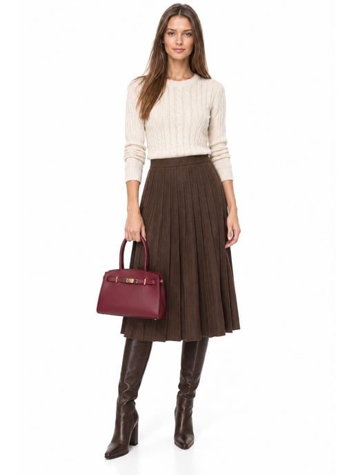 Anna Luchini Vino Bolso de cuero - Image 6