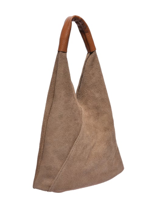 Anna Luchini Beige Bolso de cuero - Image 2