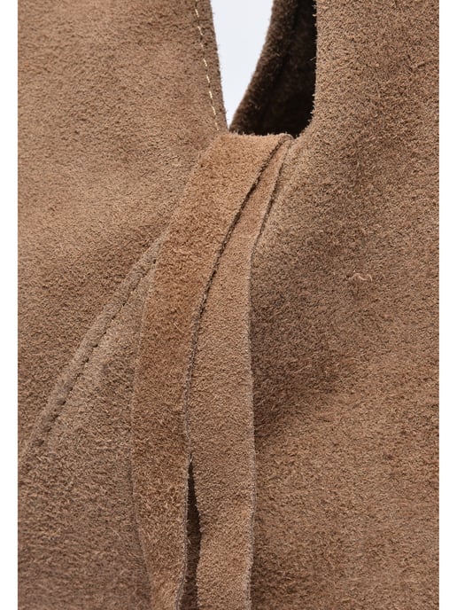 Anna Luchini Beige Bolso de cuero - Image 3