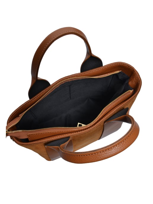Luisa Vannini Brown Bolso de cuero - Image 4