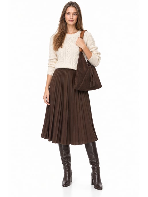Anna Luchini Granate Bolso de cuero - Image 6