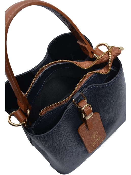 Isabella Rhea Bicolor Bolso de cuero - Image 4