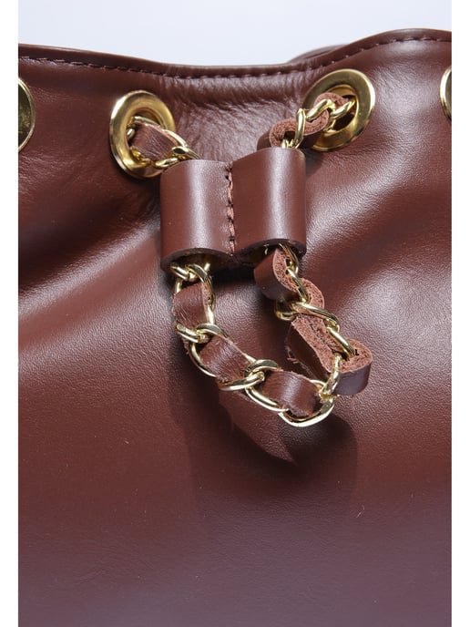 Anna Luchini Granate Bolso de cuero - Image 3
