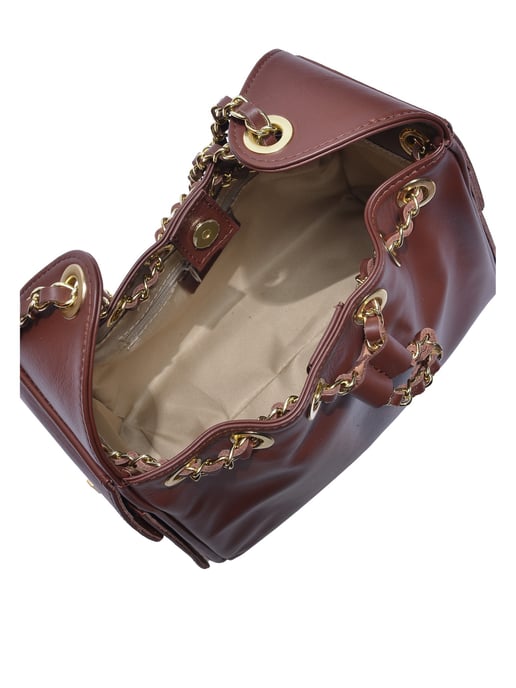 Anna Luchini Granate Bolso de cuero - Image 4