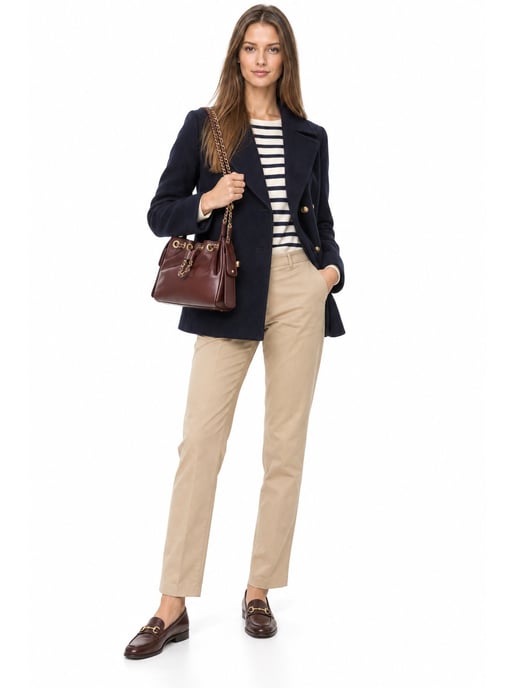 Anna Luchini Granate Bolso de cuero - Image 6