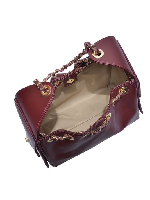 Anna Luchini Vino Bolso de cuero - Image 4
