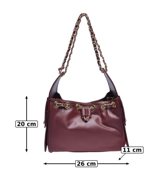 Anna Luchini Vino Bolso de cuero - Image 5
