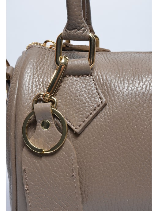 Luisa Vannini Beige Bolso de cuero - Image 3