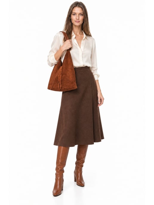 Anna Luchini Granate Bolso de cuero - Image 6