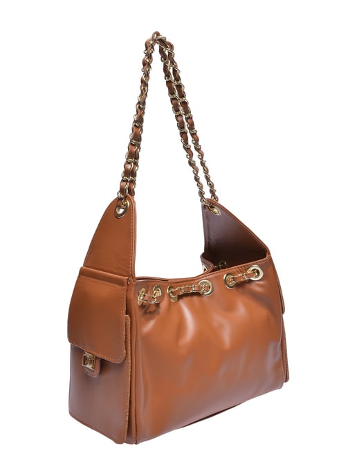 Anna Luchini Brown Bolso de cuero - Image 2