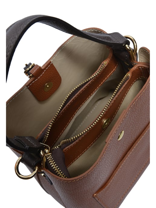 Isabella Rhea COGNAC Bolso de cuero - Image 4