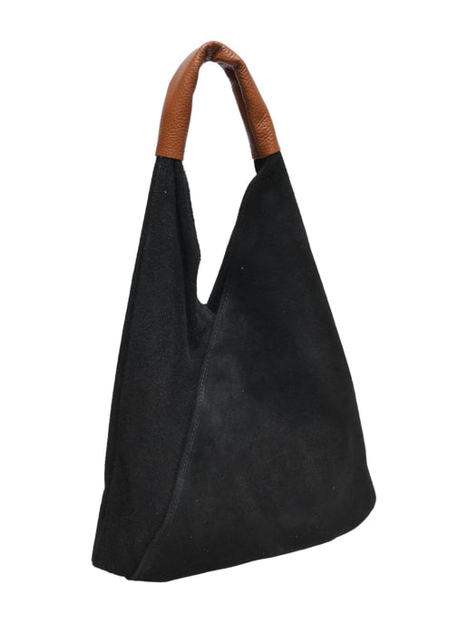 Anna Luchini Negro Bolso de cuero - Image 2