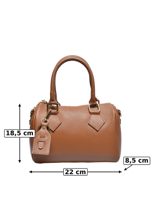 Luisa Vannini Brown Bolso de cuero - Image 5