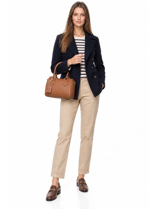 Luisa Vannini Brown Bolso de cuero - Image 6