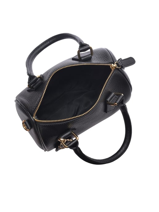 Luisa Vannini Negro Bolso de cuero - Image 4