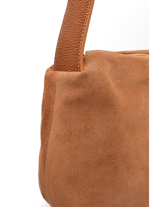 Anna Luchini Brown Bolso de cuero - Image 3