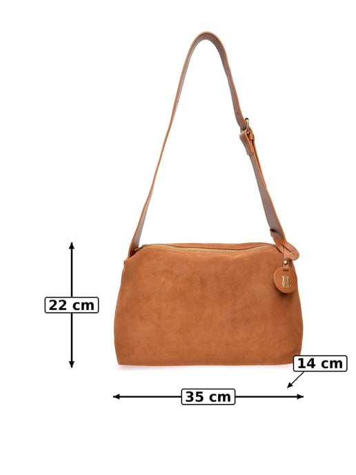 Anna Luchini Brown Bolso de cuero - Image 6