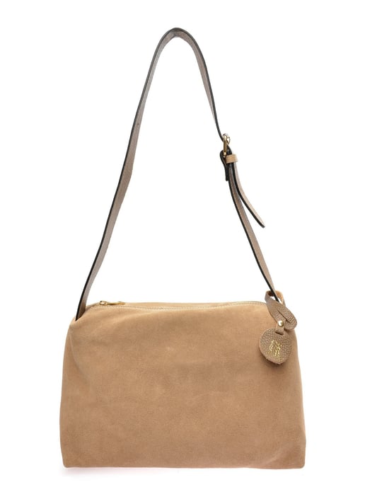 Anna Luchini Beige Bolso de cuero - Image 1