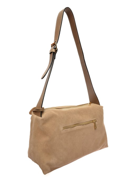 Anna Luchini Beige Bolso de cuero - Image 2