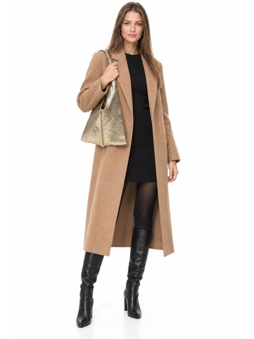 Anna Luchini Oro Bolso de cuero - Image 6