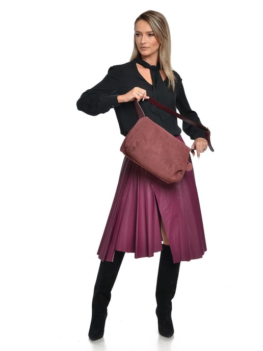 Anna Luchini Vino Bolso de cuero - Image 5