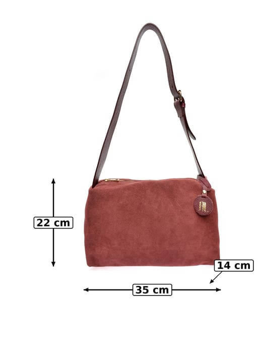 Anna Luchini Vino Bolso de cuero - Image 6