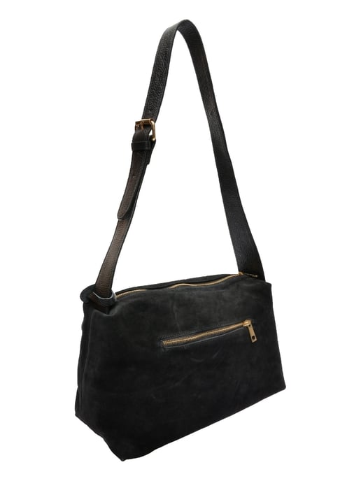 Anna Luchini Negro Bolso de cuero - Image 2