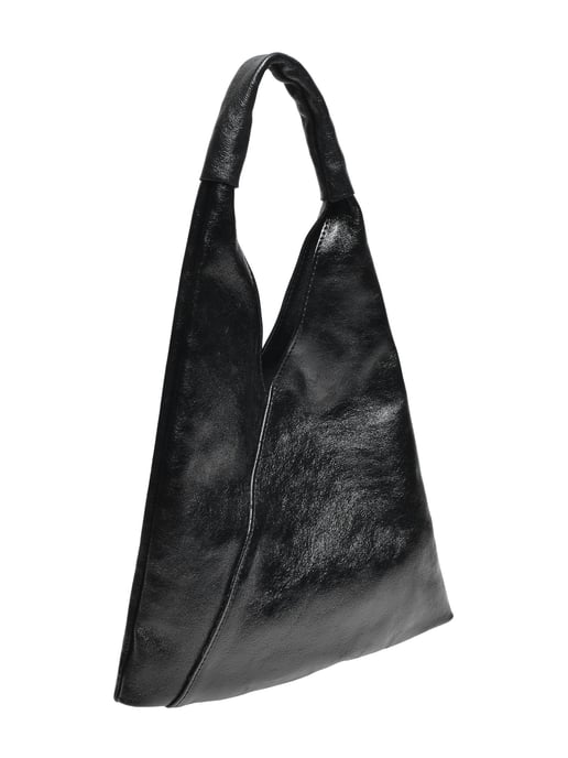 Anna Luchini Negro Bolso de cuero - Image 2