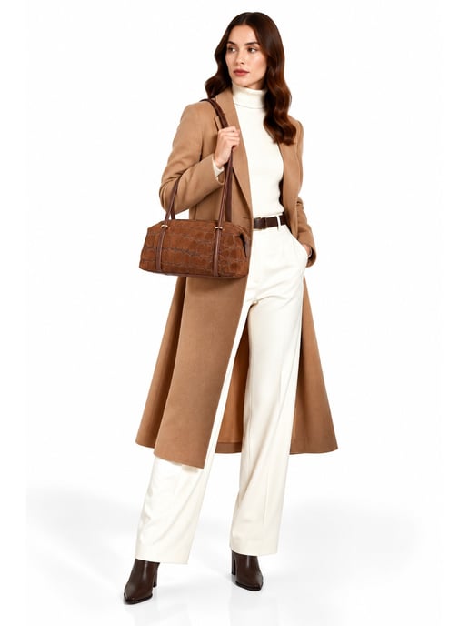 Roberta M COGNAC Bolso de cuero - Image 6