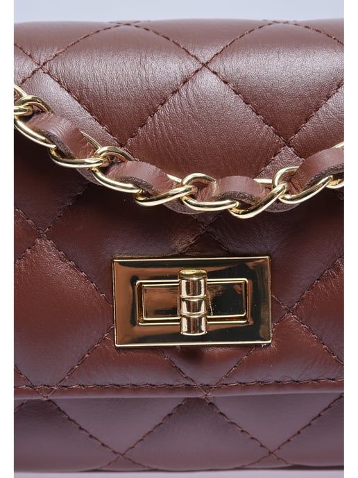 Luisa Vannini Granate Bolso de cuero - Image 3