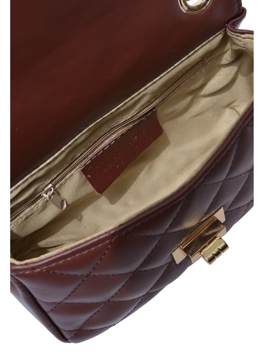 Luisa Vannini Granate Bolso de cuero - Image 4